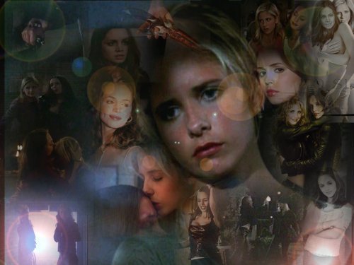 Fond d`écran Buffy et Faith